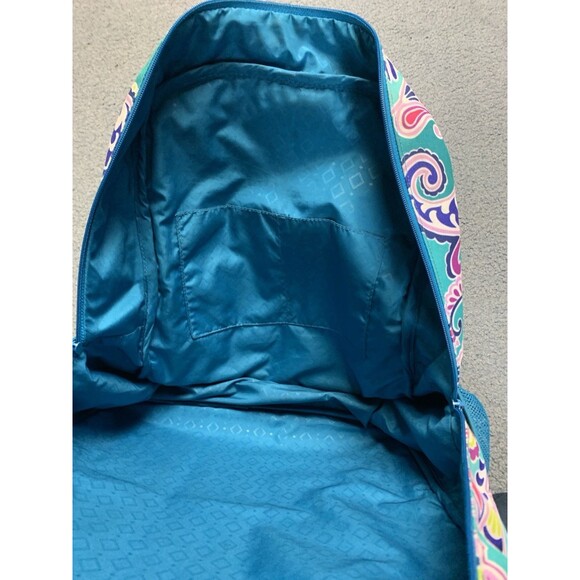 Vera Bradley Retired Print Waikiki Paisley Large Campus School Work Backpack main image 5